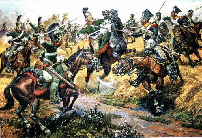 Сражение кавалерии