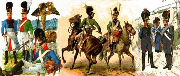 Баварцы в армии Наполеона.