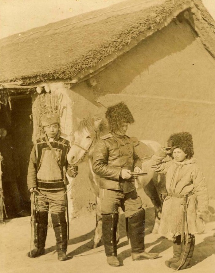 Полевая форма пехотного офицера, Руско-японская война 1904-1905 гг., фотография