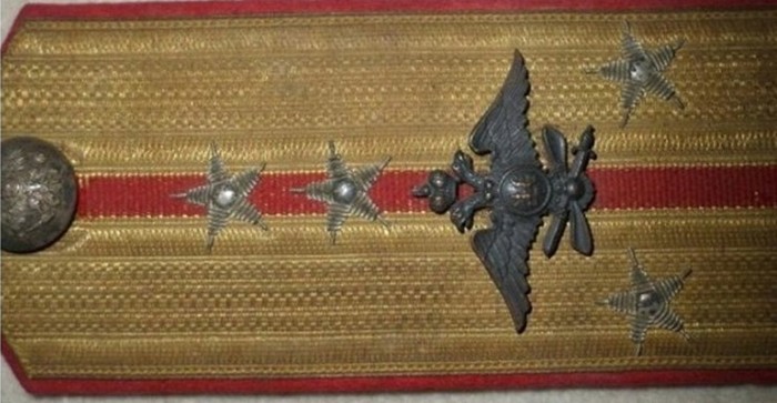 Погоны штабс-капитана авиации, 1913 г., русская армия