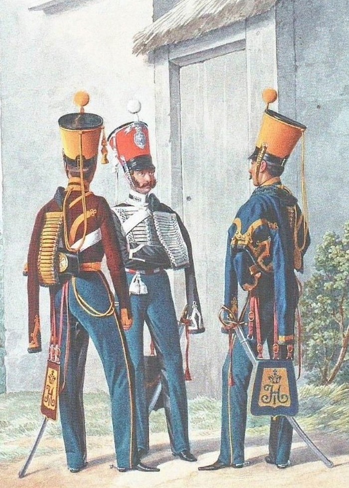 Гусары времен императора Николая 1