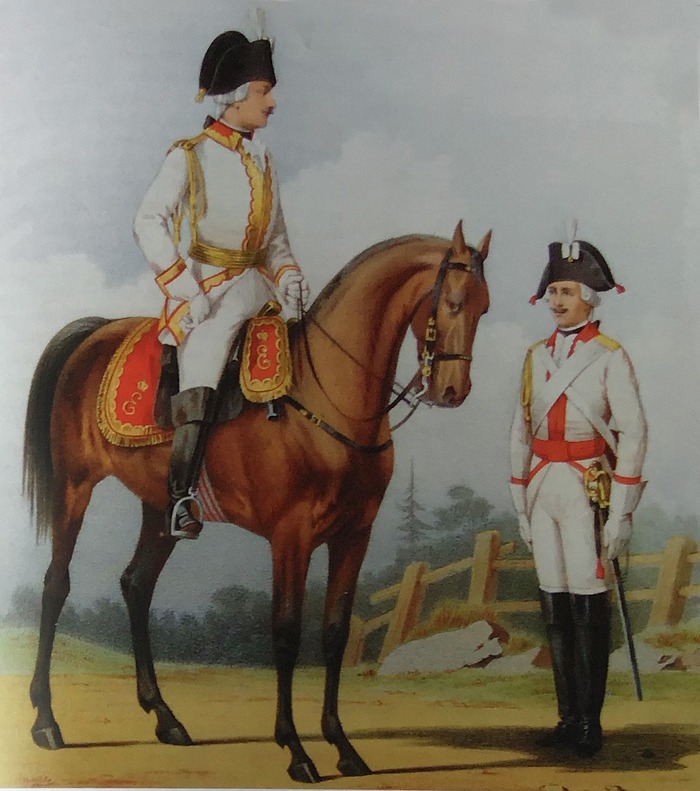 Кирасирский наследника полк  1778-1796 гг., форма