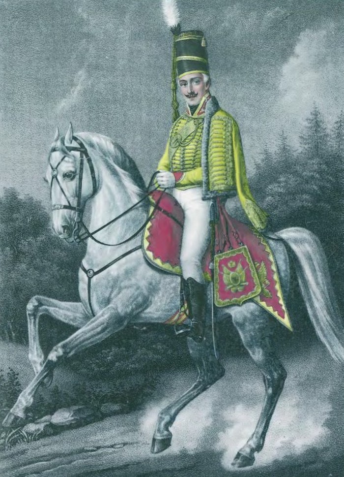 Елисаветградские гусары форма 1802 г.