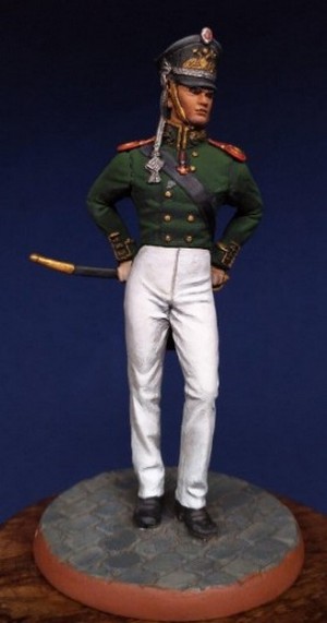 Обер-офицер Гвардейского морского экипажа 1812-1815 гг., форма