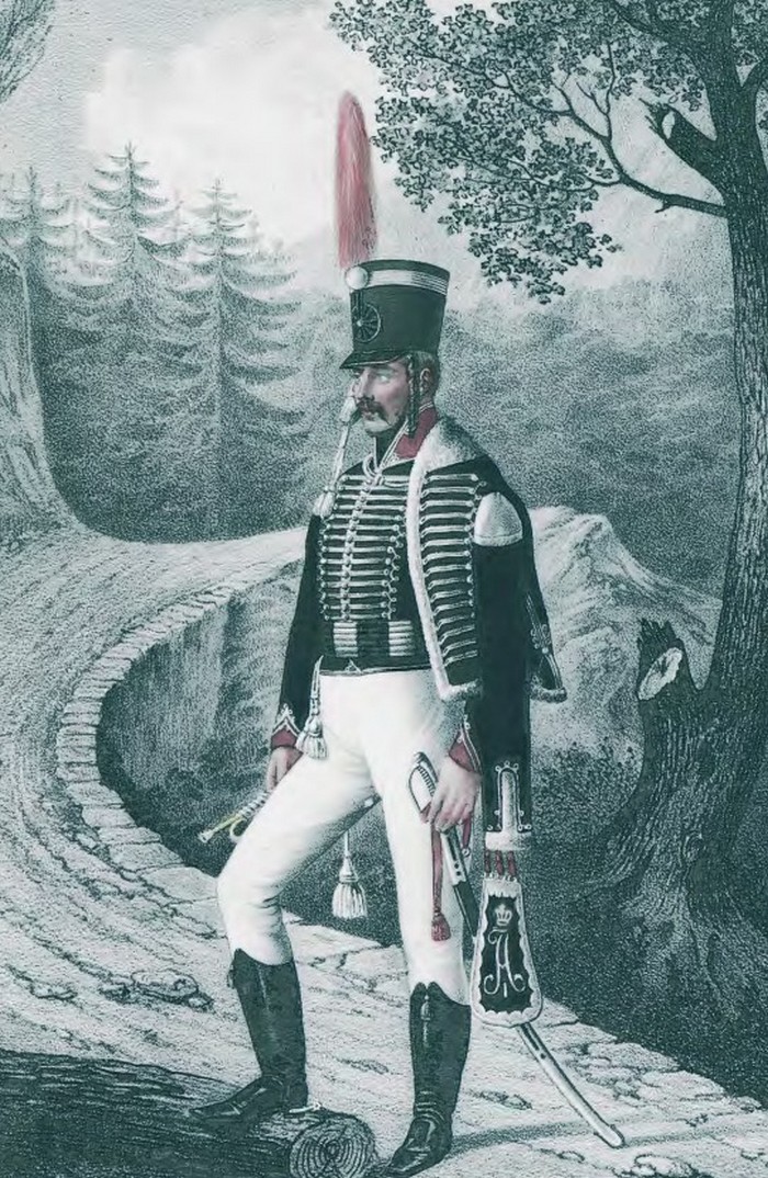 Форма Александрийских гусар в период коалиционных войн с Наполеоном