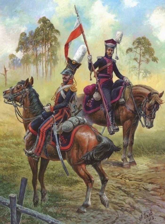 Форма уланских полков 1803-1807 гг.