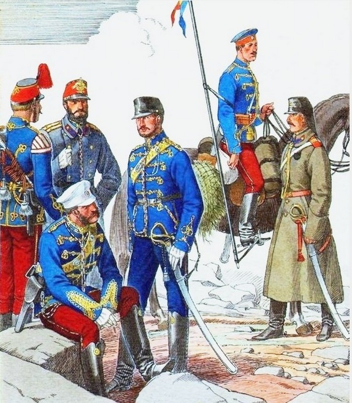 Сумский гусарский полк 1877 г., форма
