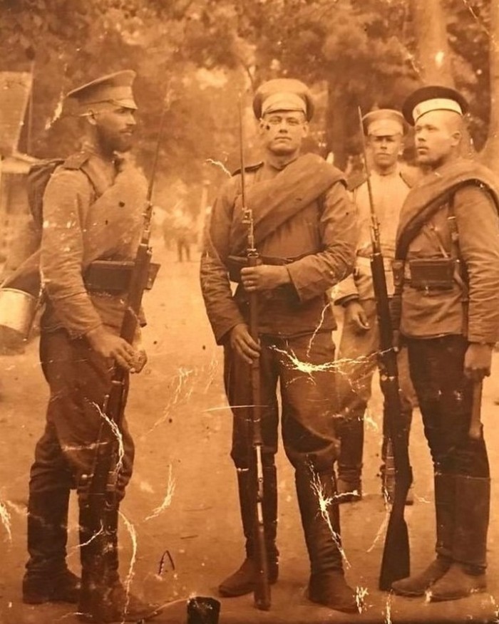 Полевая форма русской армии, ПМВ