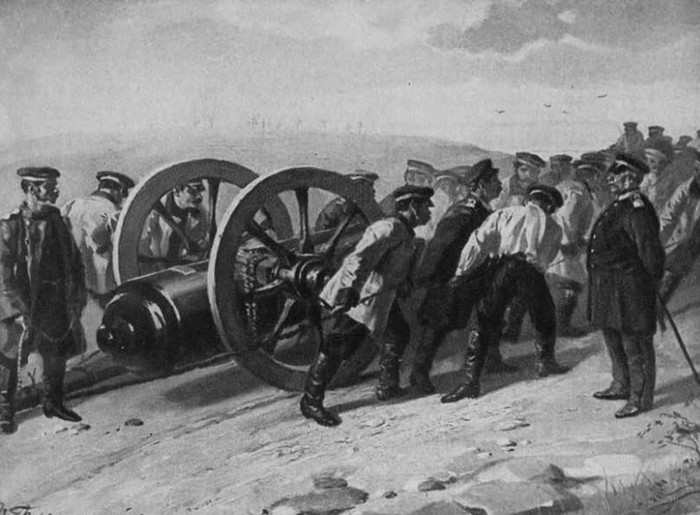 Крымская война 1853-1856 гг., картины Прянишникова