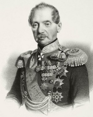 Д. Е. Остен-Сакен (1793-1881) - генерал от кавалерии