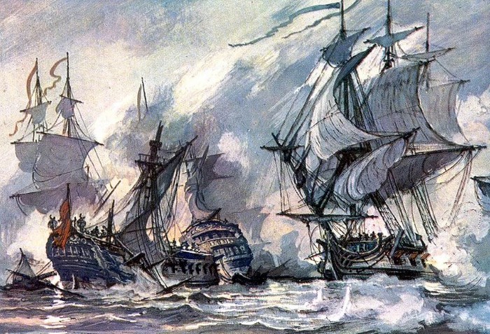 Патрасское морское сражение 26-28 октября 1772 г.