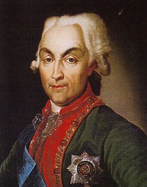 Николай Васильевич Репнин, генерал-губернатор Псковского наместничества