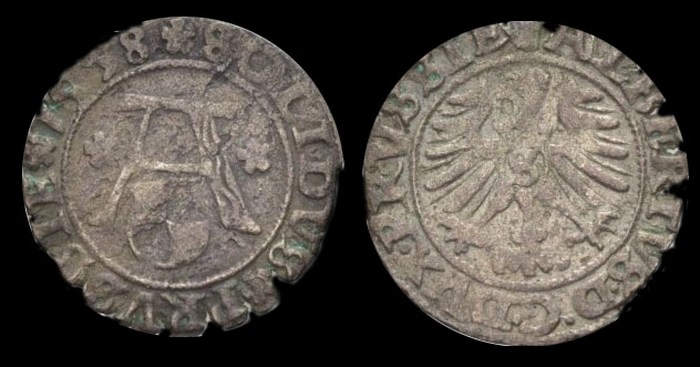 Шиллинг Альбрехта Бранденбургского 1529-1558, Кенигсберг, Пруссия