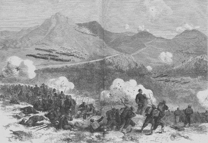 Атака турок, Шипкинский перевал 1877 г.