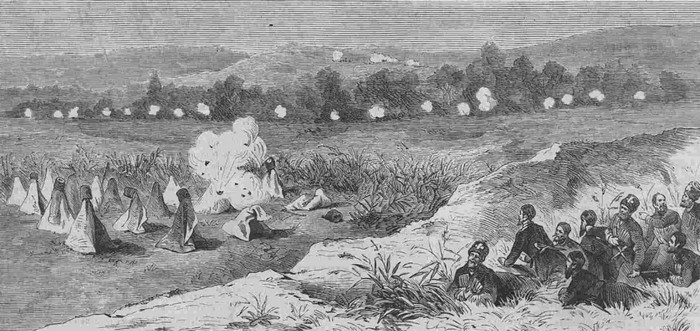 Cражении при Джуранли, Турецкая война 1877-1878 гг., рисунок