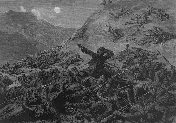 Защита Шипкинского перевала, Турецкая война 1877-1878 гг., рисунок