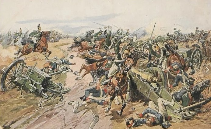 Атака драгунского полка