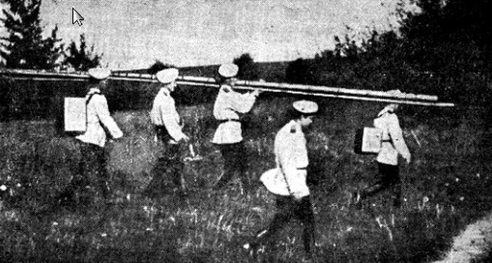 Первые полевые радиостанции