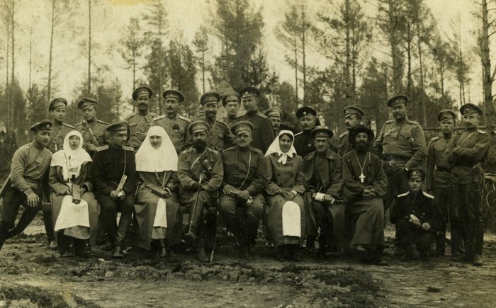 Грузинский 14-й гренадерский полк под Сморгонью, август 1916 г., фото