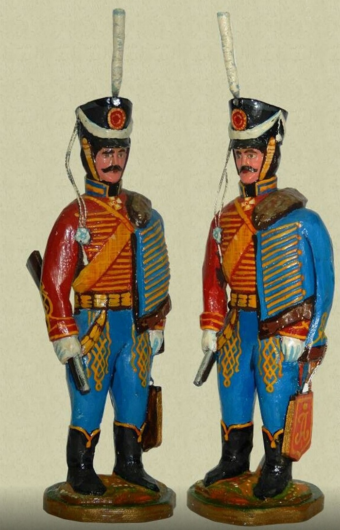Форма обер-офицер Изюмского гусарского полка.