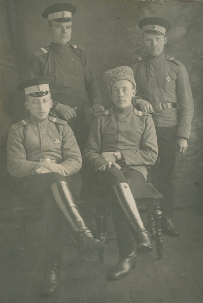 Унтер-офицеры Кронштадтского 199-го пехотного полка, фото