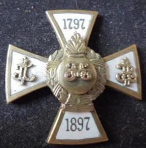 Нагрудный знак Несвижского 4-го гренадерского полка.
