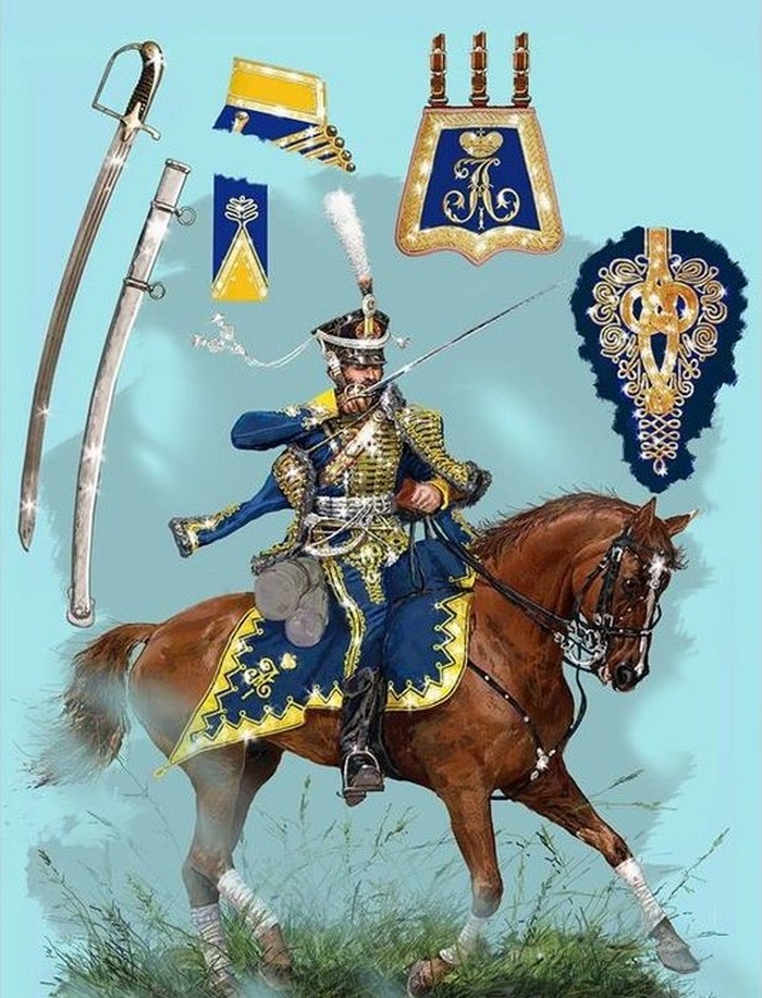 Форма Мариупольского гусарского полка 1812 г.