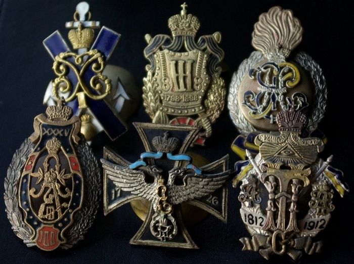 Полковые знаки Российской императорской армии