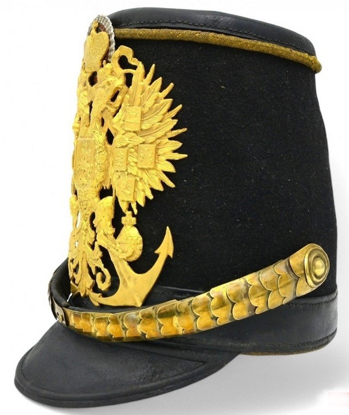 Кивер Гвардейского экипажа, Крымская война 1853-1856 гг.