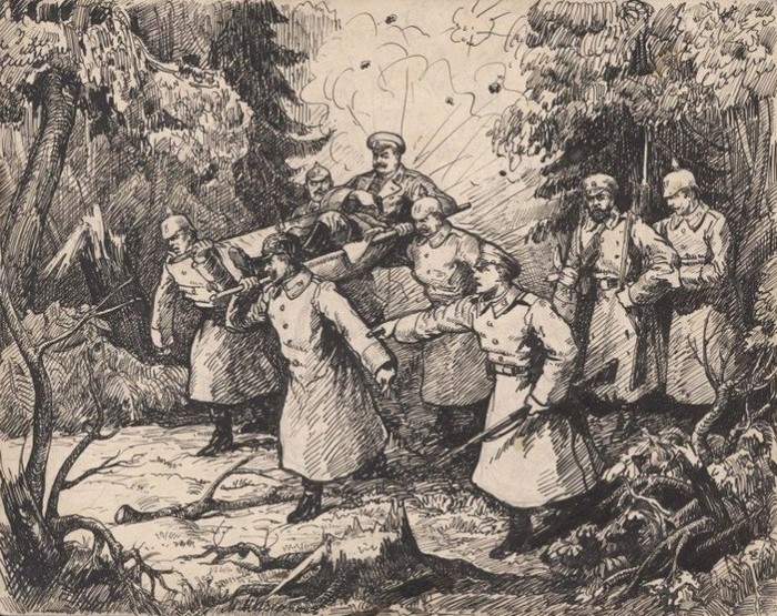 Рисунки 1-й Мировой войны