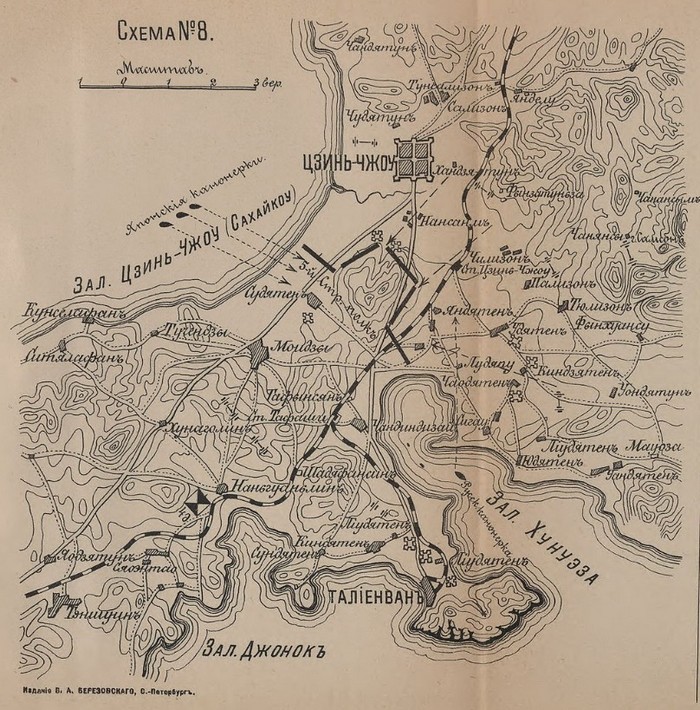 Битва при Наньшане, карта