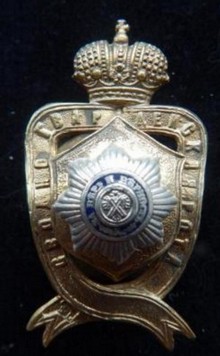 Знак Сводно-гвардейской роты охраны царя