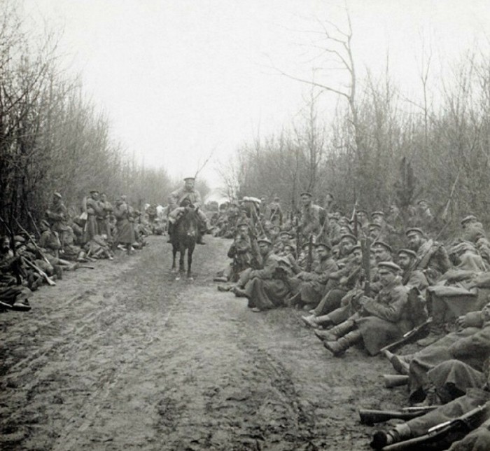 Привал, фото Первой Мировой войны