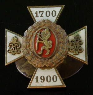 Нагрудный знак Владимирского 61-го пехотного полка