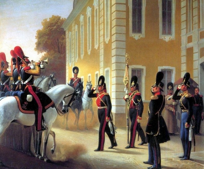 Лейб-гвардии Конно-гренадерский полк Adolph Jebens, 1853 г., форма