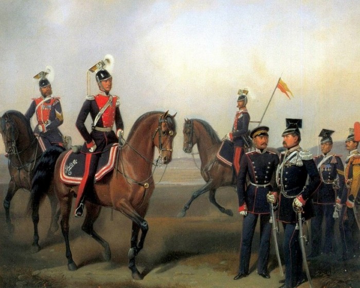 Лейб-гвардии Уланский Его Величества полк, Adolph Jebens, 1857 г., форма
