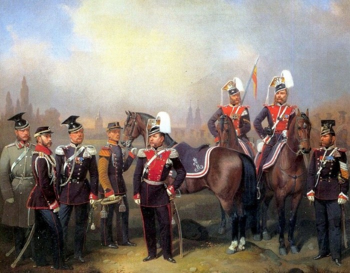 Лейб-гвардии Уланский Его Величества полк, Adolph Jebens, 1863 г., форма